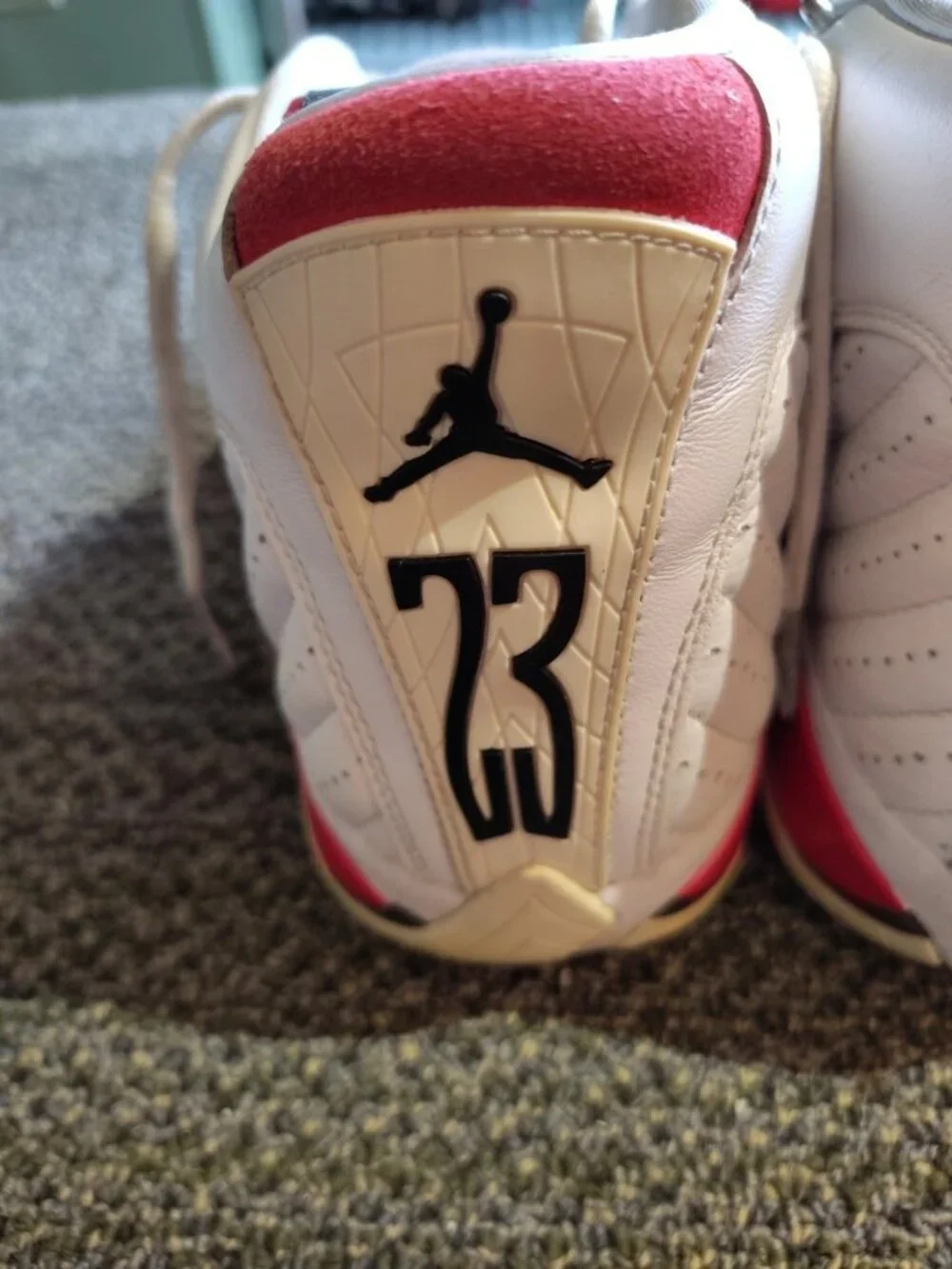 Size 12 - Air Jordan 14 Retro 2012 Candy, Cane Box Not Included